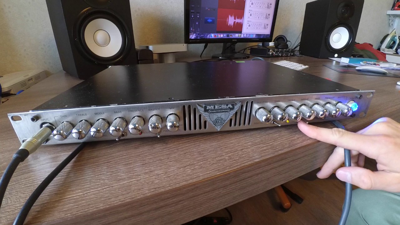 Mesa Boogie V-Twin Rack + Two notes Wall of sound demo