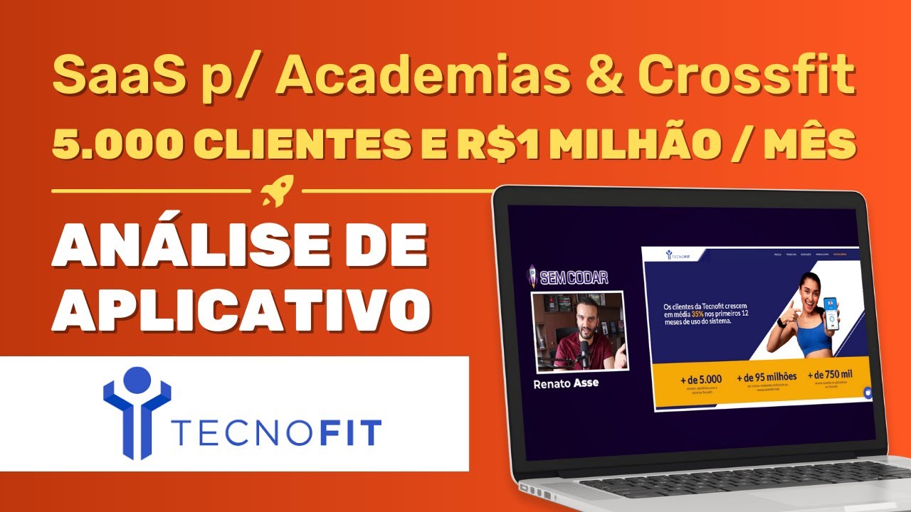 Análise de Aplicativo para Academias e Crossfit (R$1 milhão / mês)
