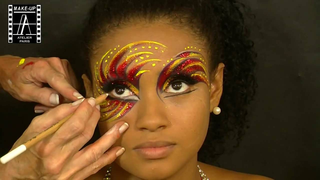 Makeup Tutorial :  Carnaval Makeup 2 | Make-Up Atelier Paris