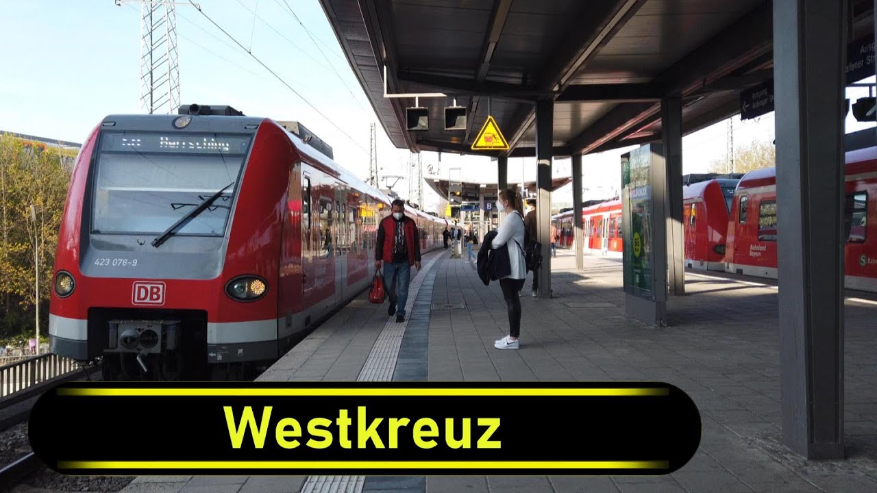 S-Bahn Station Westkreuz - Munich 🇩🇪 - Walkthrough 🚶