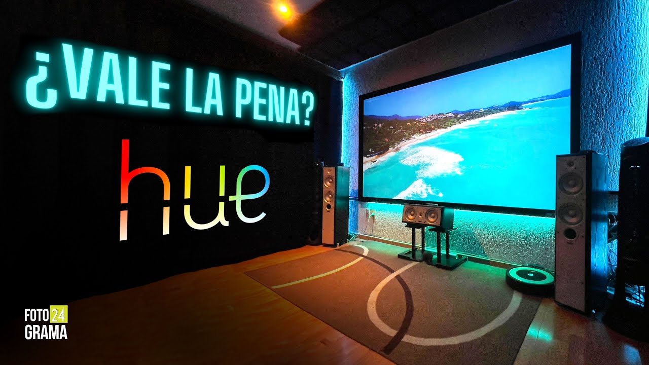 ¿Vale la pena Philips Hue? ¡Cómo sincronizar las luces con tu Televisión! | Fotograma 24