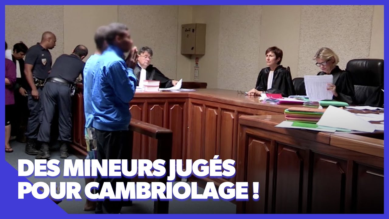 Ces mineurs sont jugés pour cambriolage ! 😲