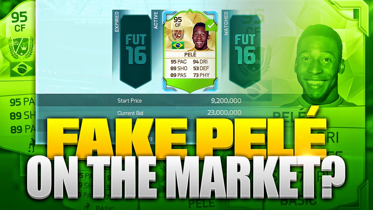 FAKE PELE ON THE MARKET?