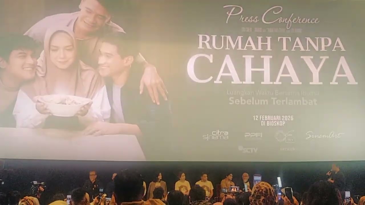 Press Screening dan Press Conference Film Rumah Tanpa Cahaya 