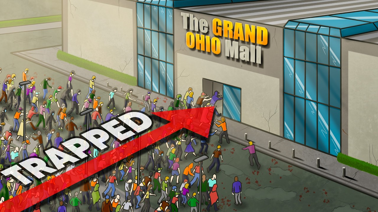 I Spent 7 Days TRAPPED in the Project Zomboid Mall..