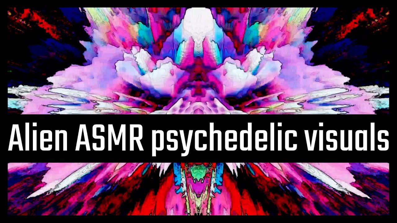 ASMR | experimental distortion sounds & psychedelic visuals | intense audio no talking