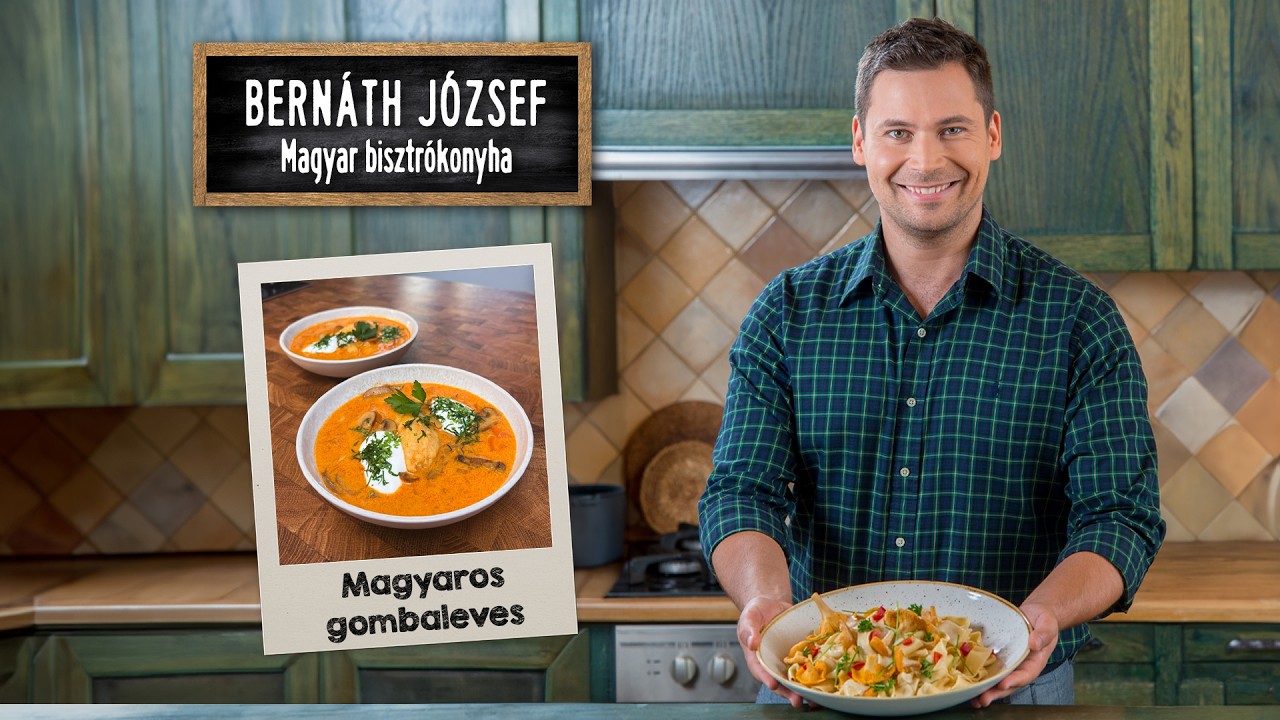 Magyaros gombaleves | Magyar Bisztrókonyha👨🏻‍🍳