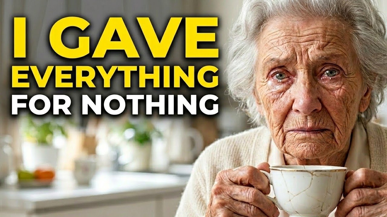 “I Gave Everything to My Family… and Ended Up Alone | A Powerful Lesson About Self-Worth”