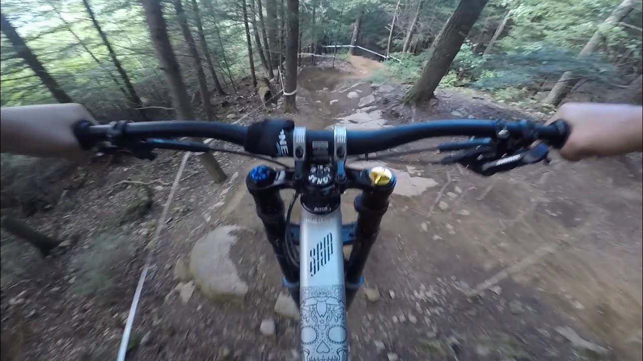 Highland Mountain Bike Park - Bonesaw to Jack Rabbit - Race Run