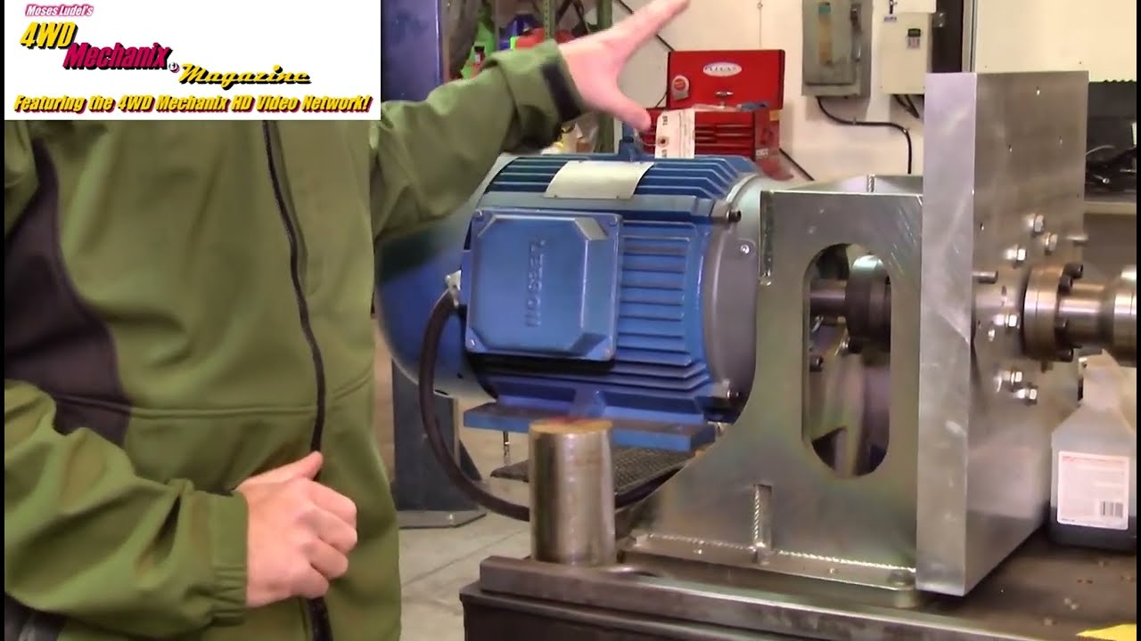 Advance Adapters Uses a Custom Bench to Test Shafts and Atlas Strength