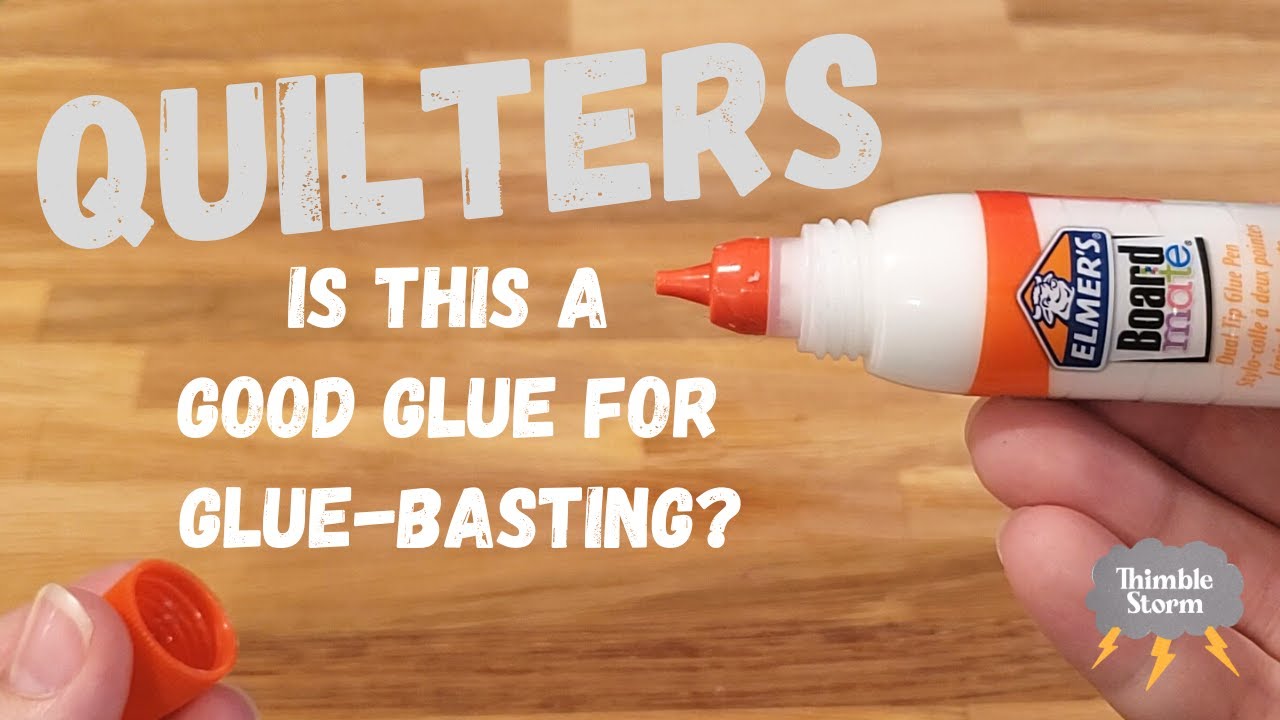 Let's Talk About this Elmer's Glue Pen | Glue Basting | Not a Tutorial