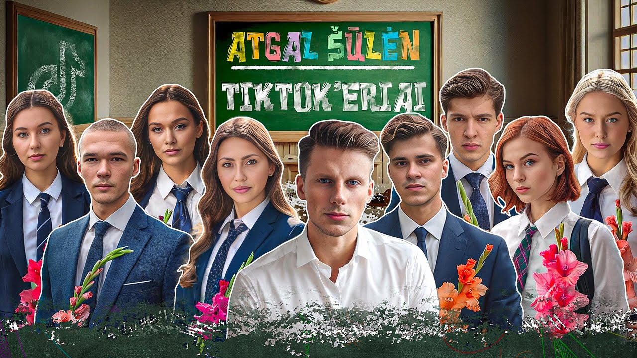 TIKTOKER'IŲ Klasiokų išdavystė | ATGAL ŠŪLĖN S2E2