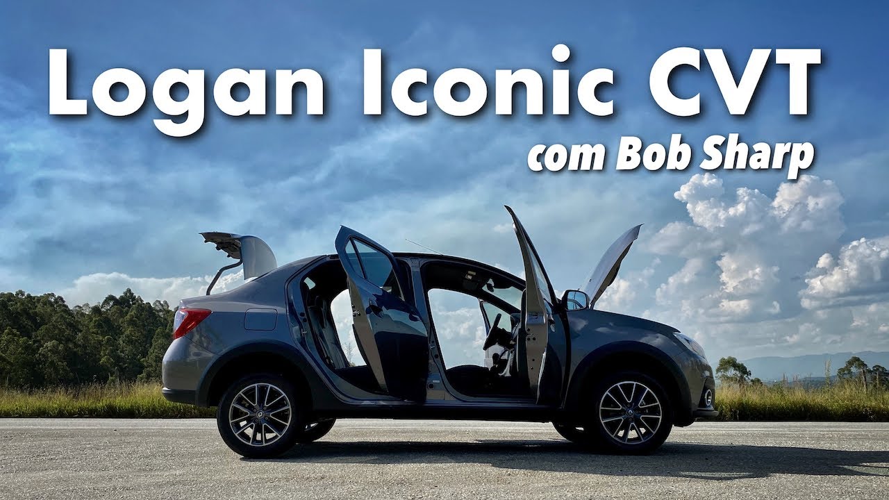 Teste Renault Logan Iconic CVT com Bob Sharp