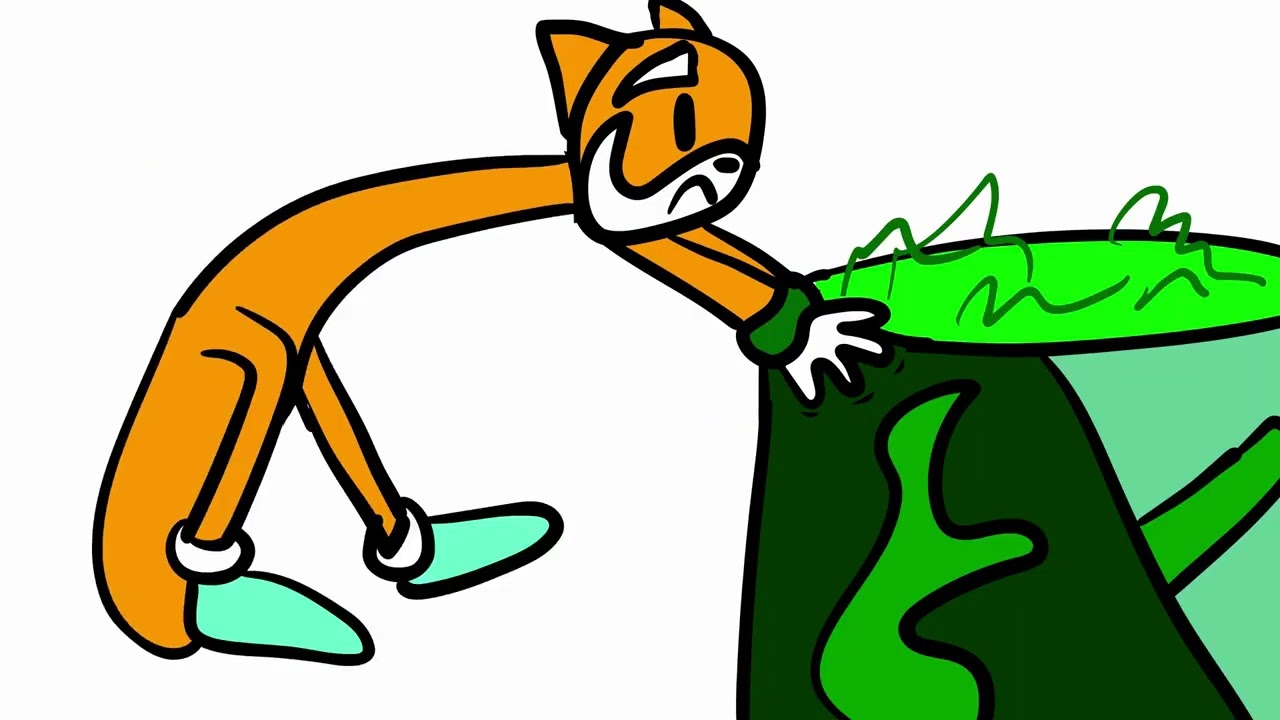Continuation of Fire's fight-  Fire has a flashback to catch Ice up animation full color