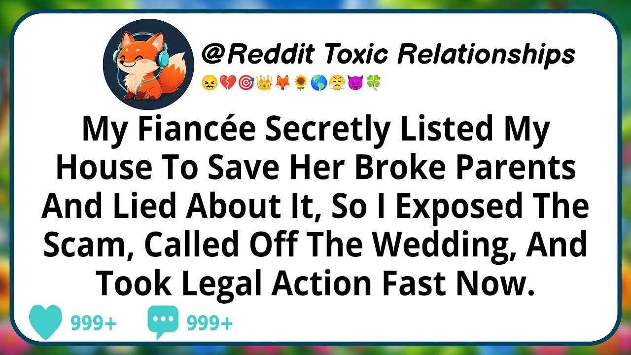 My Fiancée Secretly Listed My House To Save Her Broke Parents And Lied About It, So I Exposed The...