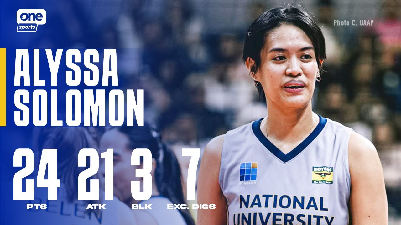 Alyssa Solomon DROPS 24 POINTS for NU vs. UST 💥 | UAAP SEASON 87 WOMEN’S VOLLEYBALL | HIGHLIGHTS