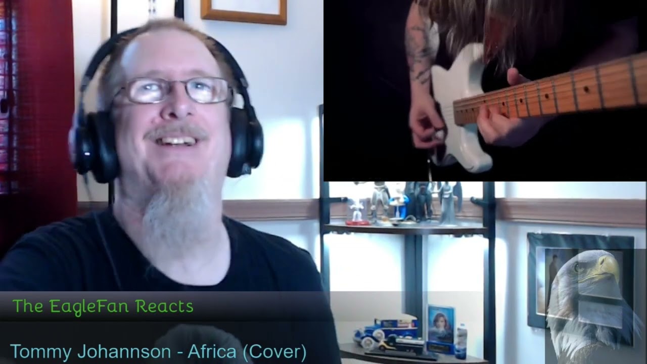 EagleFan Reacts to Africa (Cover) by Tommy Johansson - Incredible!!!