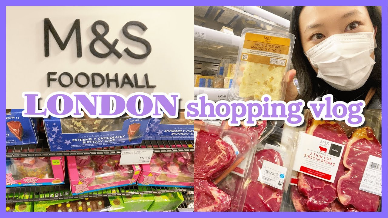 【LONDON SHOPPING VLOG】お気に入りのスーパー紹介します🇬🇧