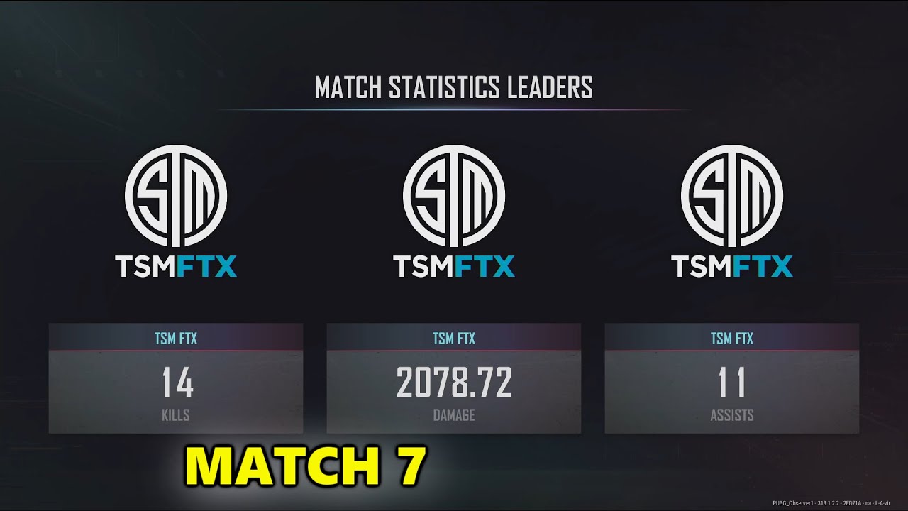 PUBG - TSM Purdy, Penta, luke12 & ALOW - PUBG CONTINENTAL SERIES 5 - AMERICA - Week 1 - Match 7
