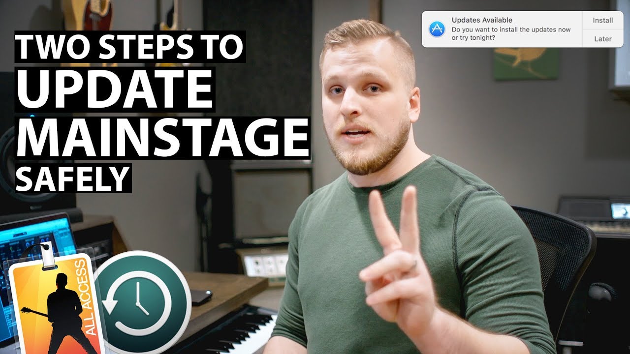 How to Safely Update MainStage in Two Easy Steps
