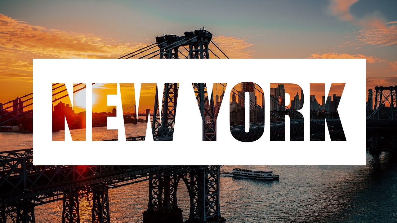New York transparent effect: Adobe Photoshop basic tutorial...