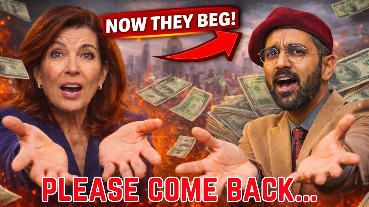 Kathy Hochul BEGS Millionaires to Return While Mamdani Pushes MASSIVE Tax Hikes!