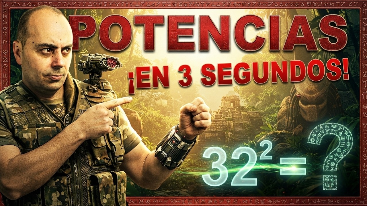 Matemáticas ágiles 🔢 Potencias en segundos