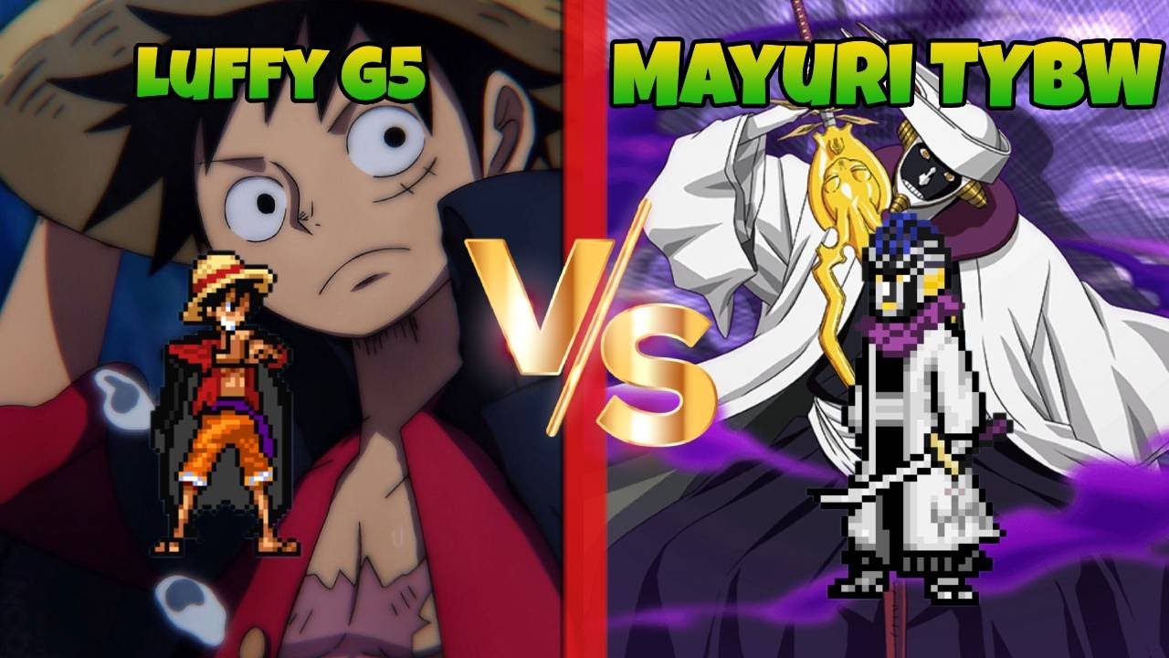 Jump Force MUGEN Luffy G5 vs Mayuri TYBW
