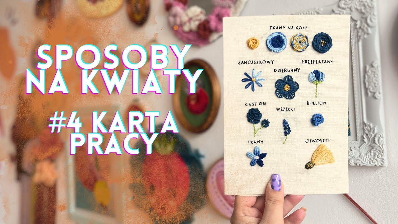 9 najlepszych sposob&oacute;w na haftowane kwiaty | embroidery flower