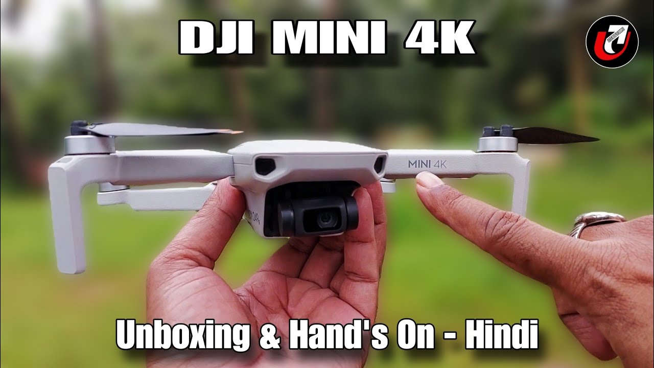 DJI MINI 4K | DJI Mini 4K Unboxing & First Flight In Hindi | #dji #djimini4k #drone