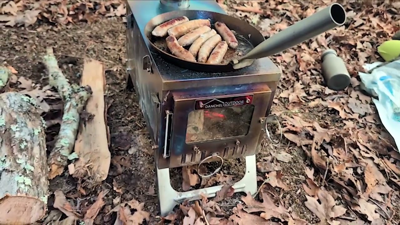 DANCHEL OUTDOOR T6 Titanium Wood Stove Review