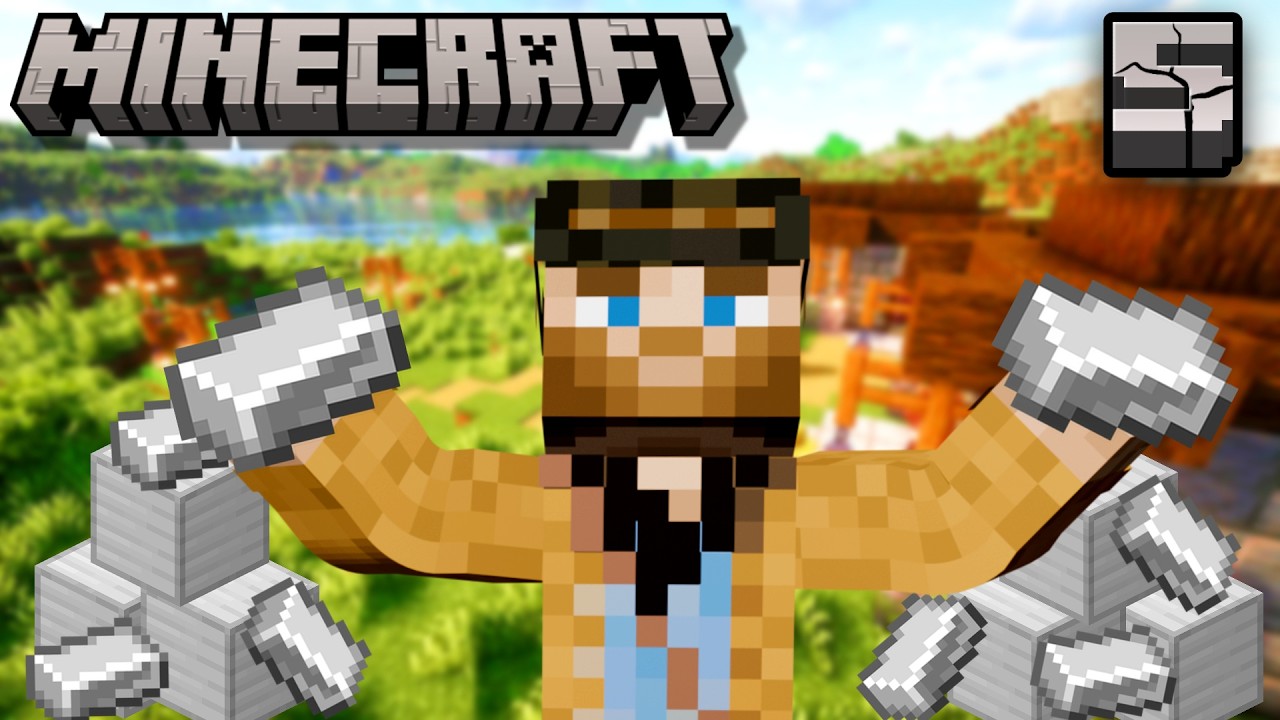 Iron Farm! | Minecraft: Surviuval Ep5