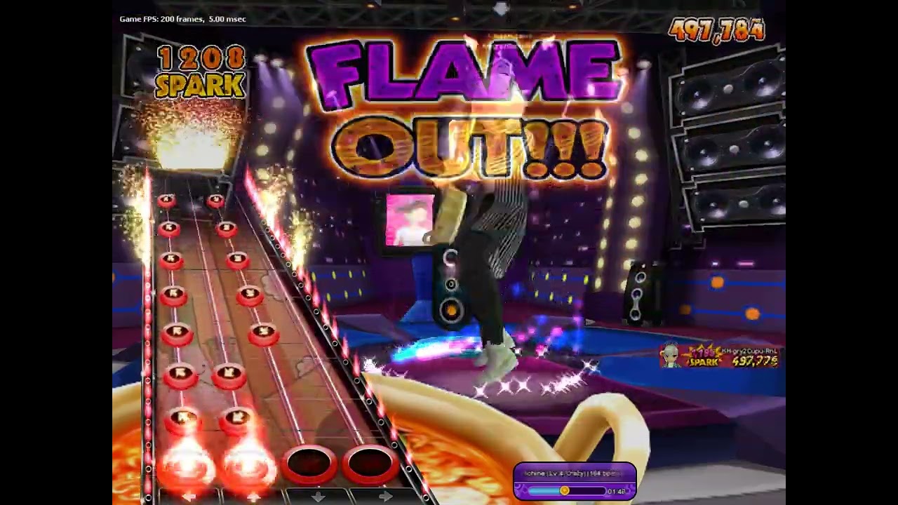 The Fiery Concert - Linkin Park - The Emptiness Machine (Lv 4 Crazy) + Flame Out