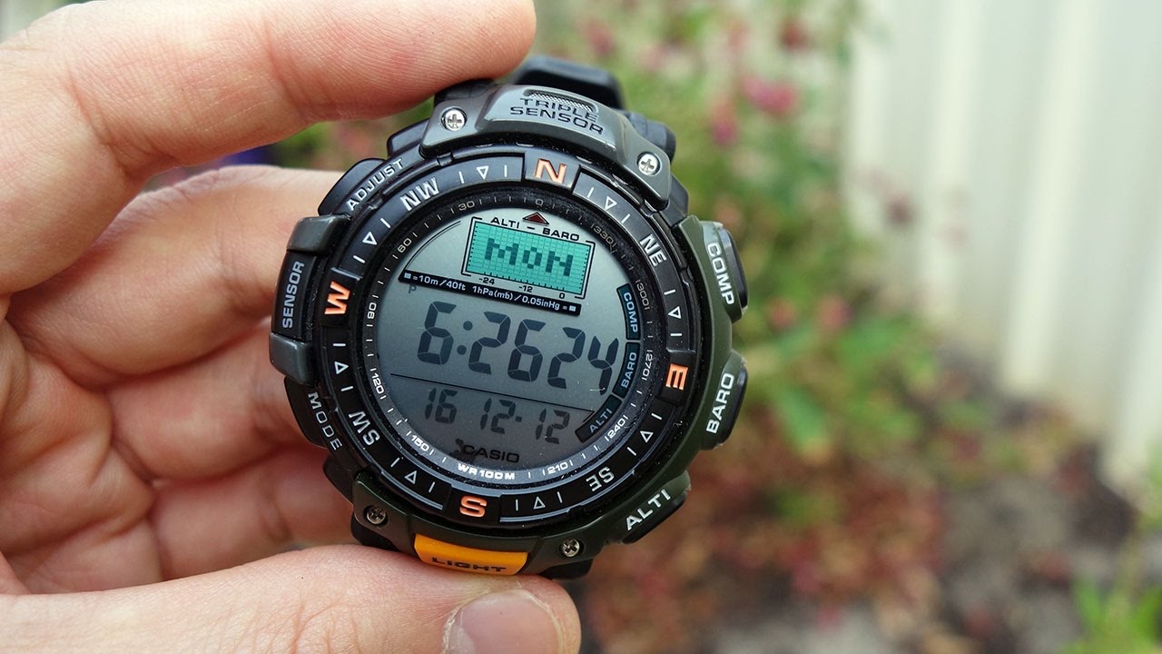 Casio Pathfinder / Protrek Triple Sensor Watch Review (PAG40-3V / PRG-40-3VER) - Perth WAtch #15