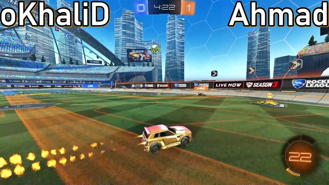 oKhaliD & Ahmad Rocket League PRO Gameplay SSL 2v2