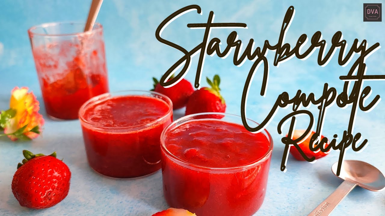 Strawberry Compote Recipe| Quick & Tasty Strawberry Compote Recipe| Perfect for Cake, Cupcakes