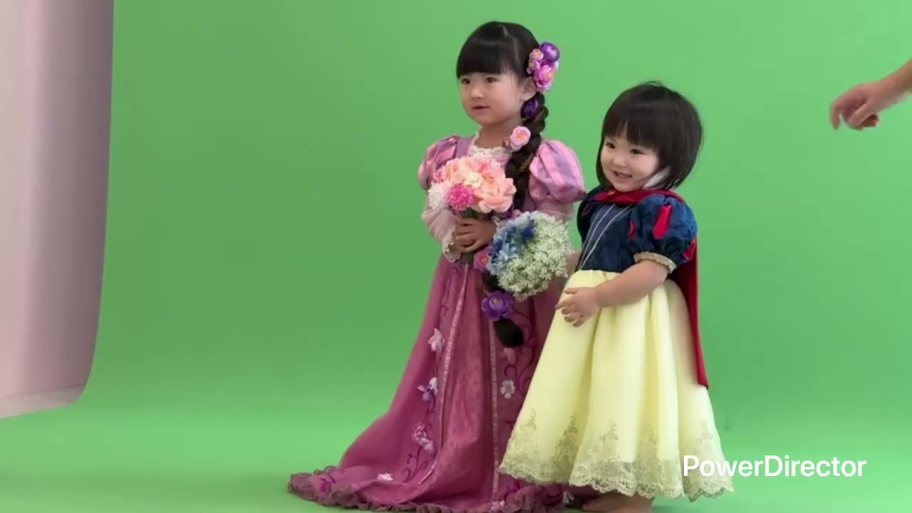 3歳と1歳の七五三👘　姉妹で記念撮影　ドレスも着物も自分でセレクト　Shichi-Go-San Photo Shoot 👘✨ 3Y &1YSisters 📸 She Chose Her Outfit 