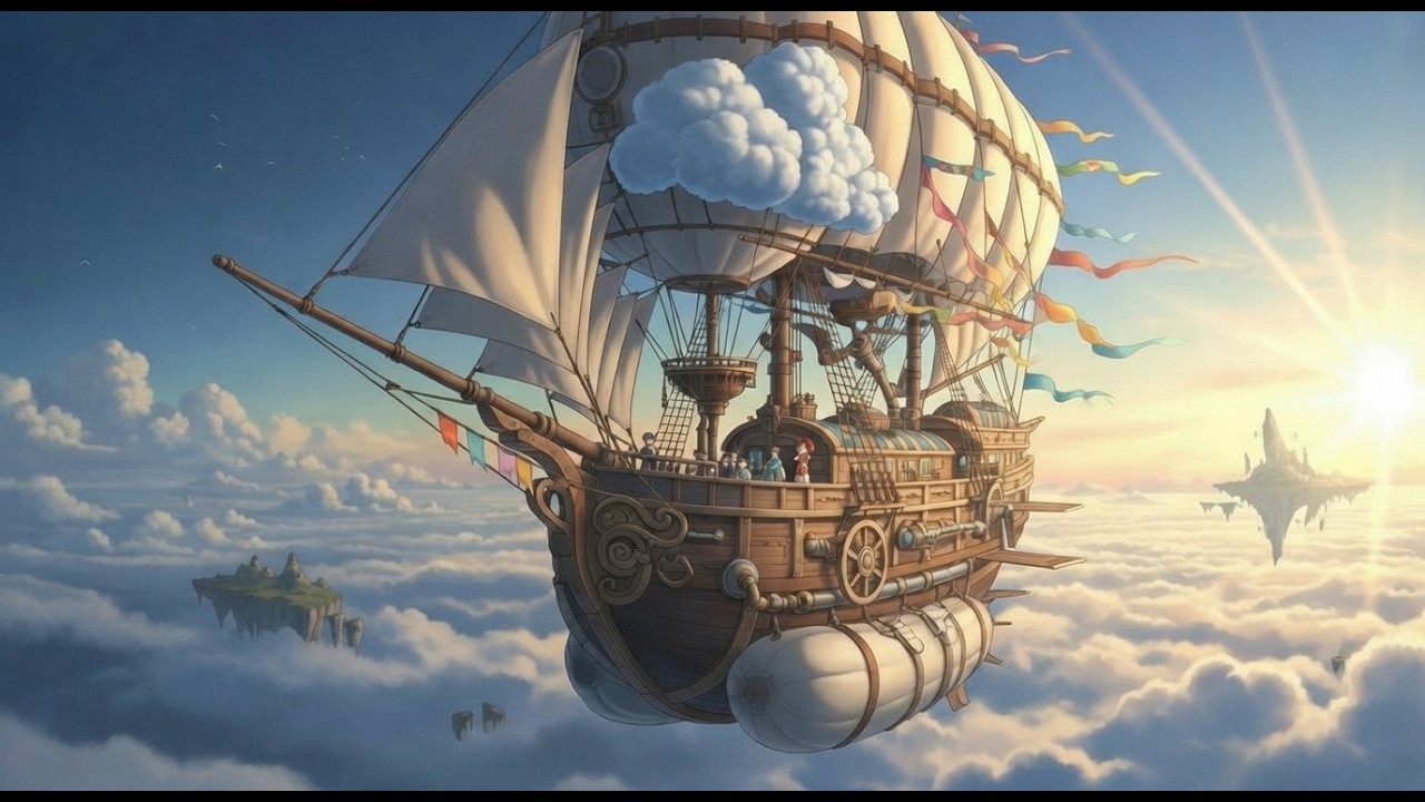 🌿 Ghibli Relaxing Music for Study, Calm & Dreaming