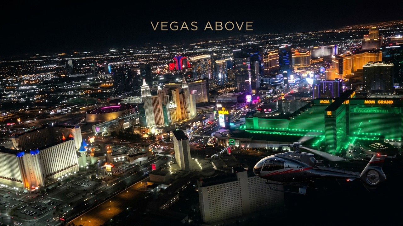 Scenic Soaring: Maverick Helicopter Tours Over Las Vegas!