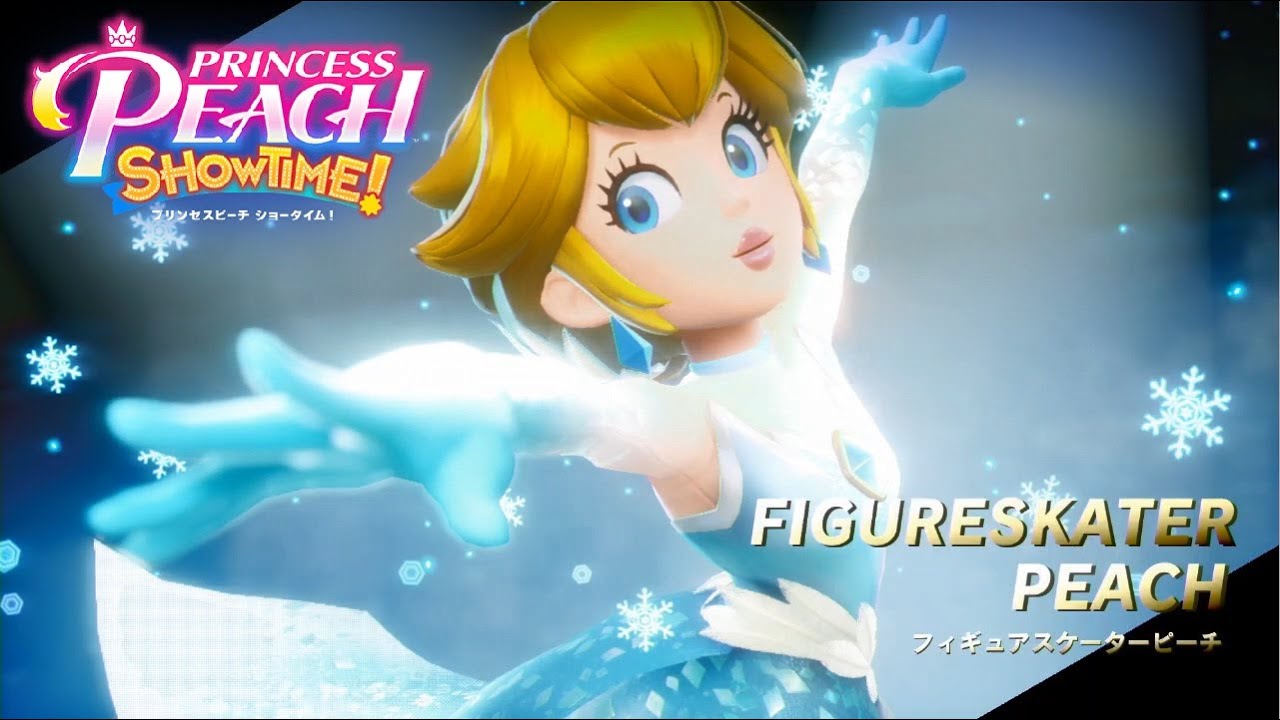 【プリンセスピーチショータイム】フィギュア-1 スノーフラワー・オン・アイス 攻略 キラメキストーン・リボン全回収【Princess Peach Showtime!/Switch】