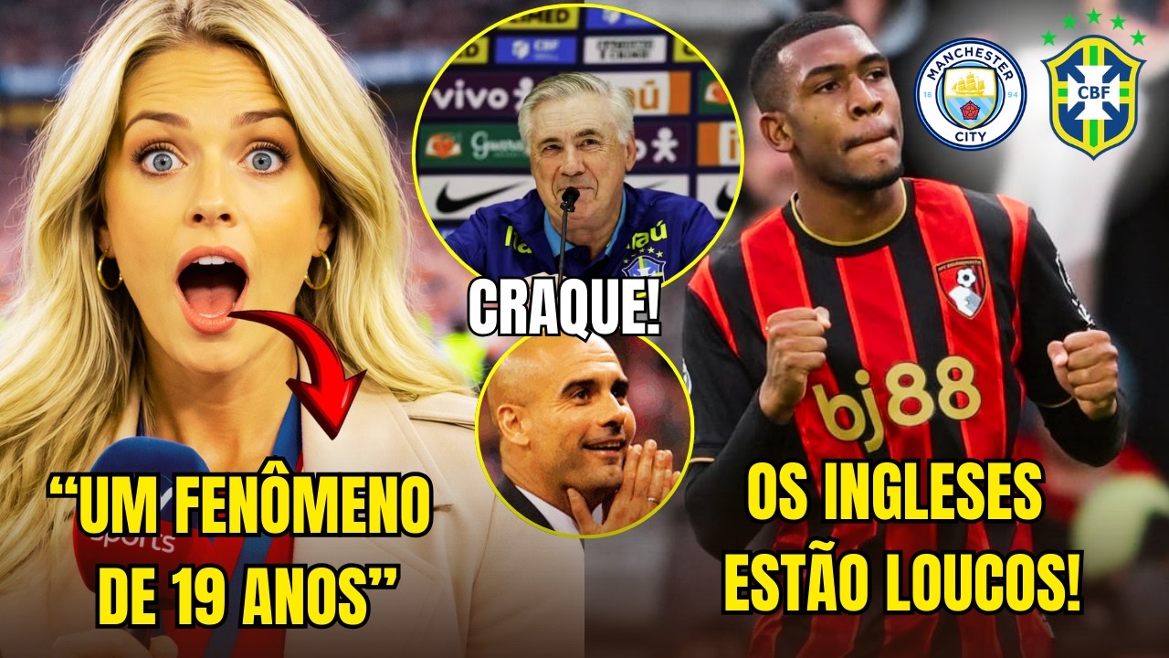A INGLATERRA ESTÁ EM CHOQUE COM ESSE JOVEM BRASILEIRO