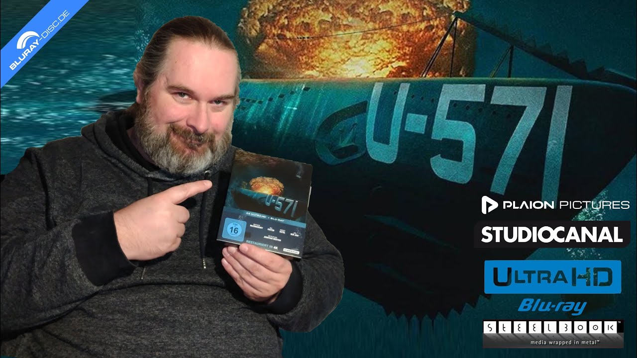 Unboxing U-571 - MISSION IM ATLANTIK (Limited 4k-UHD Steelbook) von Studiocanal/Plaion Pictures