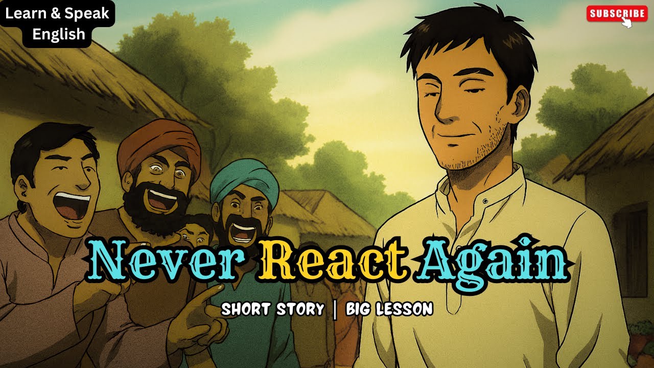 Never React Again | How To Never Get Angry | Short Story | Big Lesson 