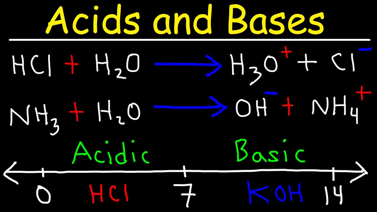 Acids and Bases - Basic Introduction - Chemistry