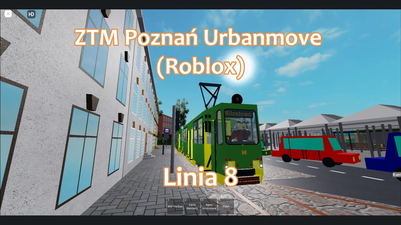 ZTM Poznań Urbanmove (Roblox) - Linia 8