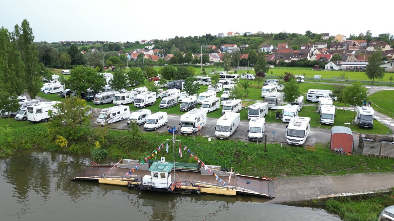 Germany Tour Etappe 1, Vorstellung Stellplatz Mainstockheim