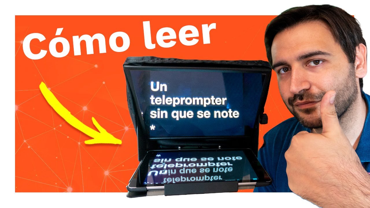 Cómo LEER un TELEPROMPTER sin que se note 🎯