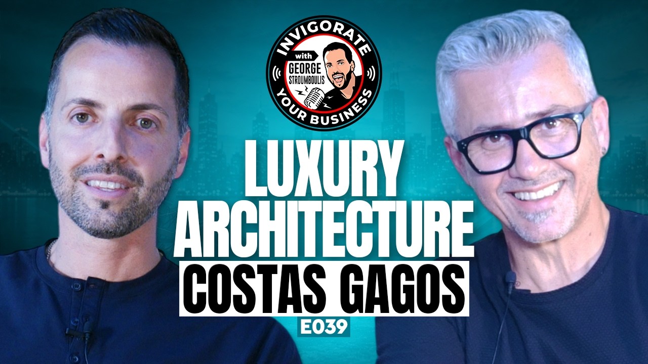 E039: Luxury Designer, Greek Architecture and ONE Living Capsules in Greece | Costas Gagos