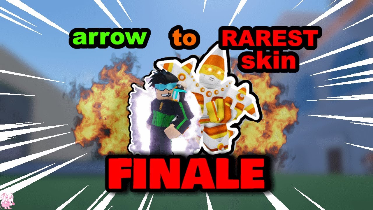 [YBA] IT'S OVER... Trading Arrow to RAREST SKIN FINALE