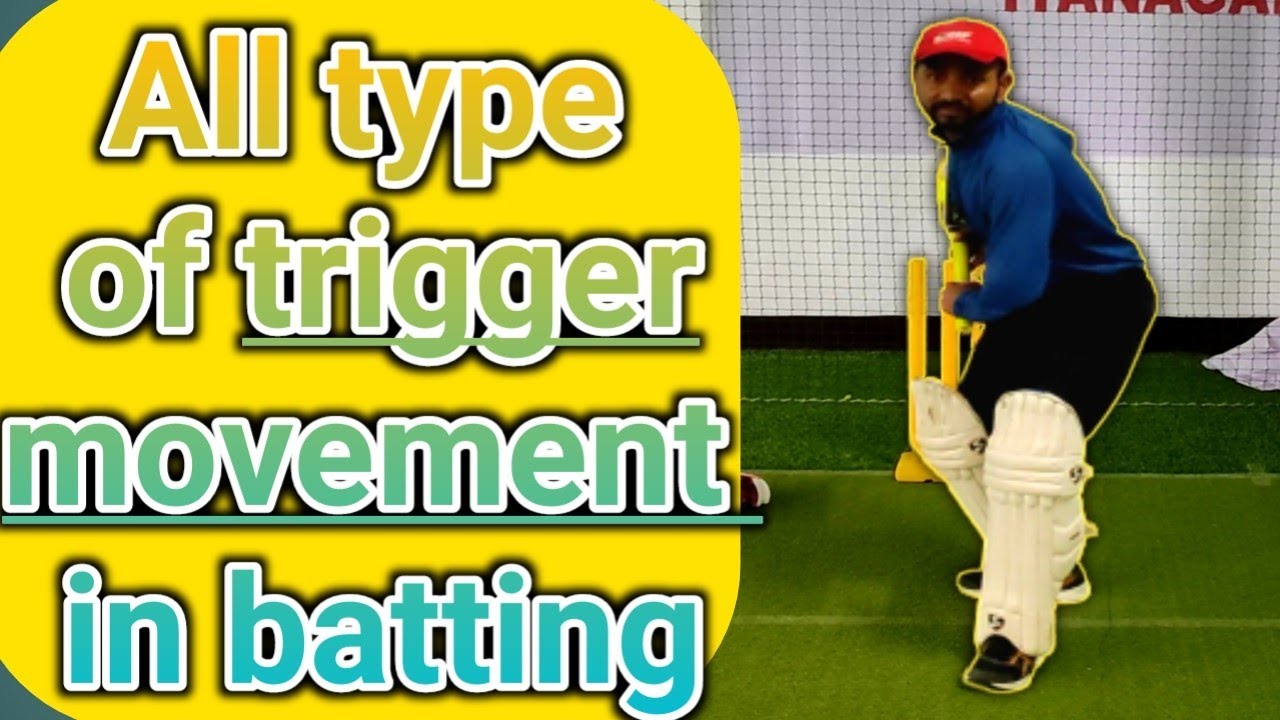 All type of batting 🏏 trigger movement in one video trigger movement kaise kare 